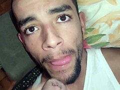 Perfect Awakening Fucking Diego's Mouth In Pajamas