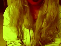 Devil sucks his soul out with gloved handjob!