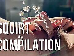 Nevlastné mamy amatérske striekajúce orgazmy v chlpatom análovom kompiláte