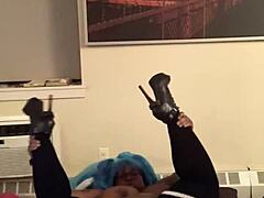 Is Hazelnutxxx's shaved pussy the Halloween secret?