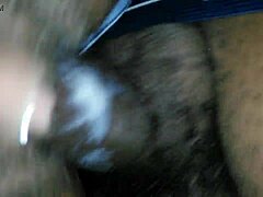 wife's pussy gets creampied, so creamy and hot 😍