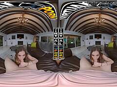 Virtual porn: fruitful fucking in VR with hot teen Bailey Base