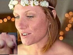 Beautiful Redhead Model Poses Elegantly in Stunning Photoshoot