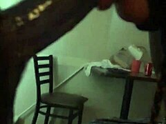 throatbaby is devouring that big black cock