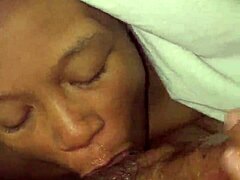 Sloppy birthday blowjob with monster black cock. So messy and fun! 🎉🍆