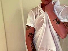 fan requests a simple shower scene with the actress keeping it clean