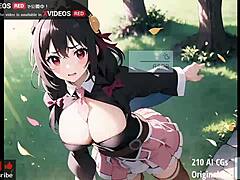 Enjoy uncensored Japanese hentai music video with Yunyun 210 AI CGS