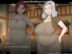 NTR 妻交換 Adelaide Inn ゲームプレイ 代替エンディングクリームパイと不倫