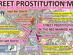 in lyon france, street maps guide to blowjob sex spots with massage parlours brothels and teen 18+ prostitutes