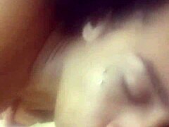 real ESCORT mia gives an amazing BLOWJOB in this casual scene