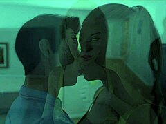 Echoes Of Lust S2 Ep69: Blonde Anime Girl With Big Tits In Erotic Cartoon Fucking!