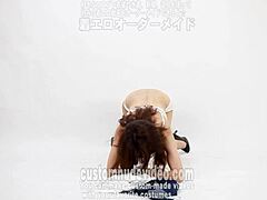 Mature woman removes panties, poses sexily in doggystyle