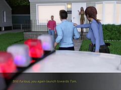 Echoes Of Lust S2 Ep69: Blonde Anime Girl With Big Tits In Erotic Cartoon Fucking!