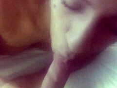 real ESCORT mia gives an amazing BLOWJOB in this casual scene