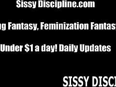 prepping your sissy ass for a bisexual bdsm night out