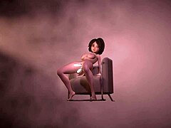 Η θεία Κας γαμάει με διπλό διλντο σε parody