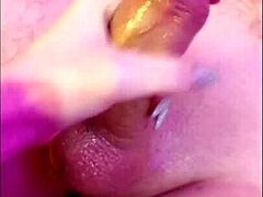 Cute teen gets creampie from big cock!