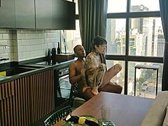 teen brasileira fode com big black cock