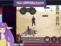 avatar guard gives suggestive blowjob in part 23