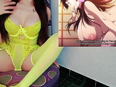 Big breasted anime babes closeup