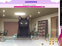 vtuber lewdneko plays love cubed part 3: cute anime hentai with big tits and dating