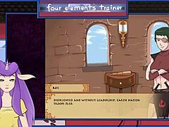 avatar guard gives suggestive blowjob in part 23