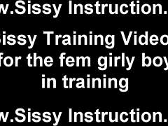 Sissy boy teaches cock sucking art