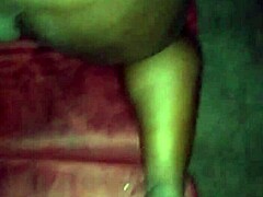 Candy Gets Fucked Hard On Couch By Big Black Cock