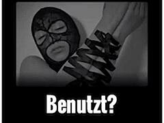 Duitse oude man straft BDSM tiener slaaf