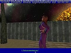 lets play virtual sci-fi girls armory scene