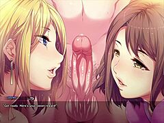 Zero Chastity gets sucked off by two in this holiday episode.