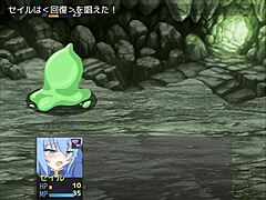 Hentai gaming with Ryona and Goblin