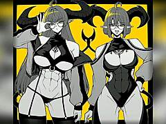 Naughty Animated Demon Girl Compilation