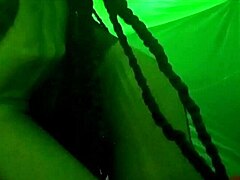 I invite my stepson to sensual sex in bed