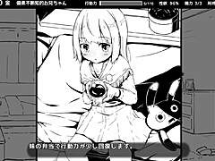 a young sister explores fantasy life at age 18 in anime style