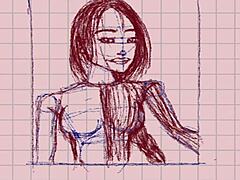 drawing hot asian milf hentai for you