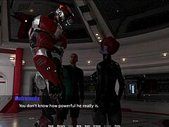 through spacetime 51: erotic game with big tits