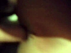 Doggie before bed with the women, creampie and close-up homemade action