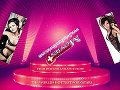 cam-girl carmela films with cameraman