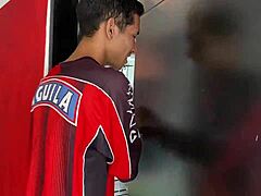 University girl fucks partner for work