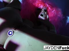 Jayden Jaymes Nude Masturbation With Big Tits