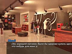 Rodekop boekenwurm tiener 18+ met kleine 18+ tieten gaat naakt in sportieve tattoo milf gameplay fotohunt deel 1