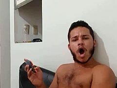 well-endowed guy cumming deliciously