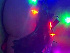 Reverse cowgirl with monster cock ass tied up fishnets toys big cock big ass riding 😈🔥