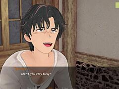 The Charming Redhead Waitress With Big Tits Invites You To Play And Get Fucked