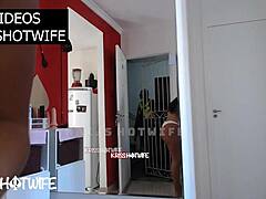 Married woman's exhibitionism and desire