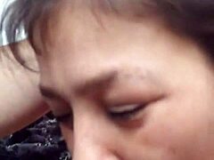 Husband And Wife Sharing Intimate Moments