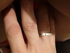 asian milf moans getting fingered by stranger