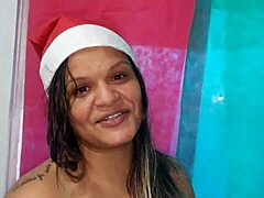 my wife is offering her big ass to santa leo, it's so hottt