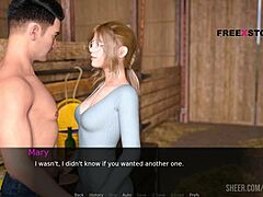 Dusklight manor features a sex scene where John licks Mary's blonde-haired pussy.